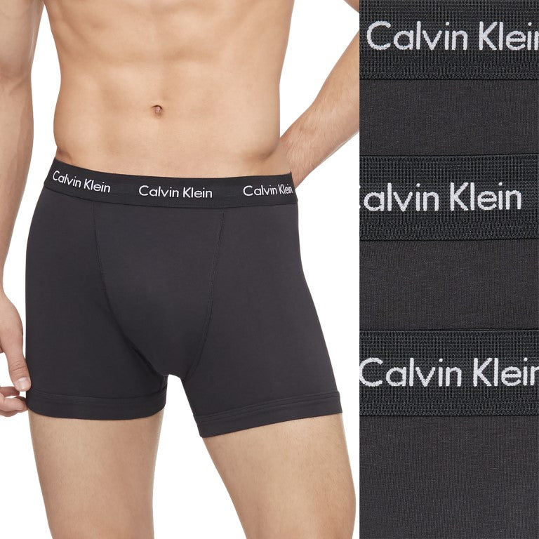 Calvin Klein Men's Underwear Blue NB1866 Microfiber Low Rise Trunk Size  Small