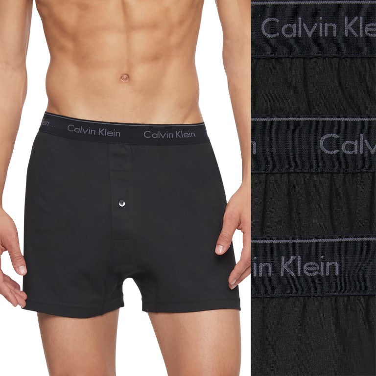Calvin Klein Micro Stretch Wicking Thong 3-Pack Black/Convoy/Red