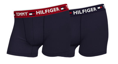 Tommy Hilfiger Men's Underwear Knit Boxers, Mahogany, Small at