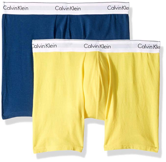 CALVIN KLEIN MODERN COTTON STRETCH 2 PACK BOXER BRIEF NB1087