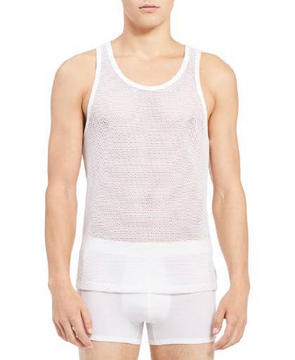 CLAVIN KLEIN BODY MESH TANK TOP - NB1350