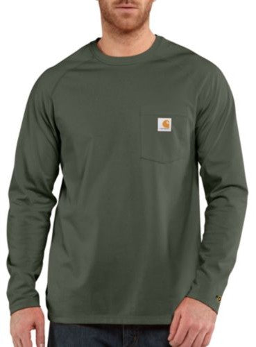 Workwear Long-Sleeve Pocket T-Shirt