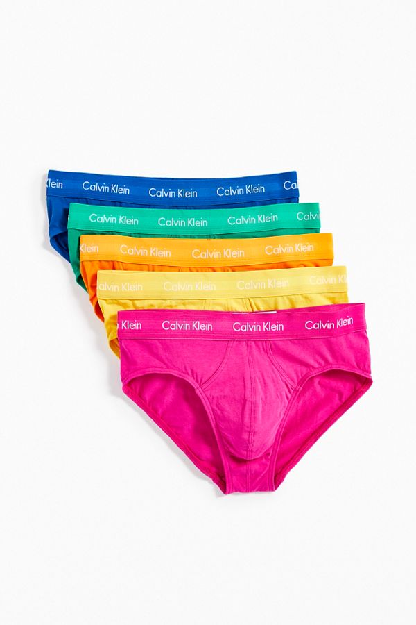 Calvin Klein The Pride Edit Hip Brief 5-Pack - NB2040