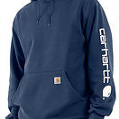 M MW Signature Sleeve Logo Hooded Sweatshirt
