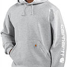 M MW Signature Sleeve Logo Hooded Sweatshirt
