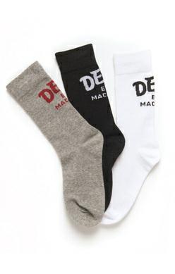 CURVY SOCK - BLACK/WHITE/GREY