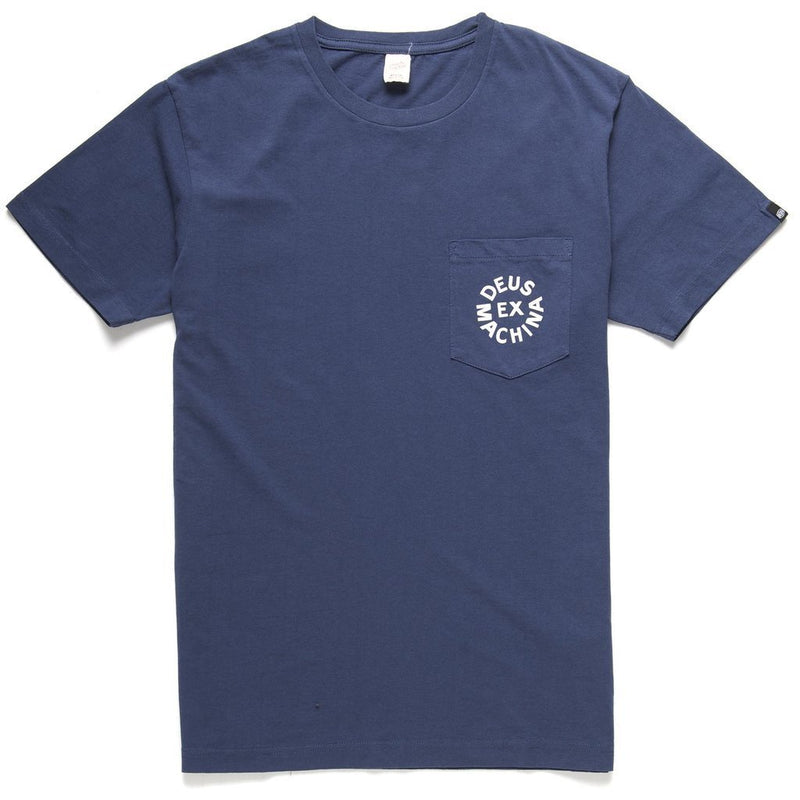 DEUS LOGO TEE - NAVY