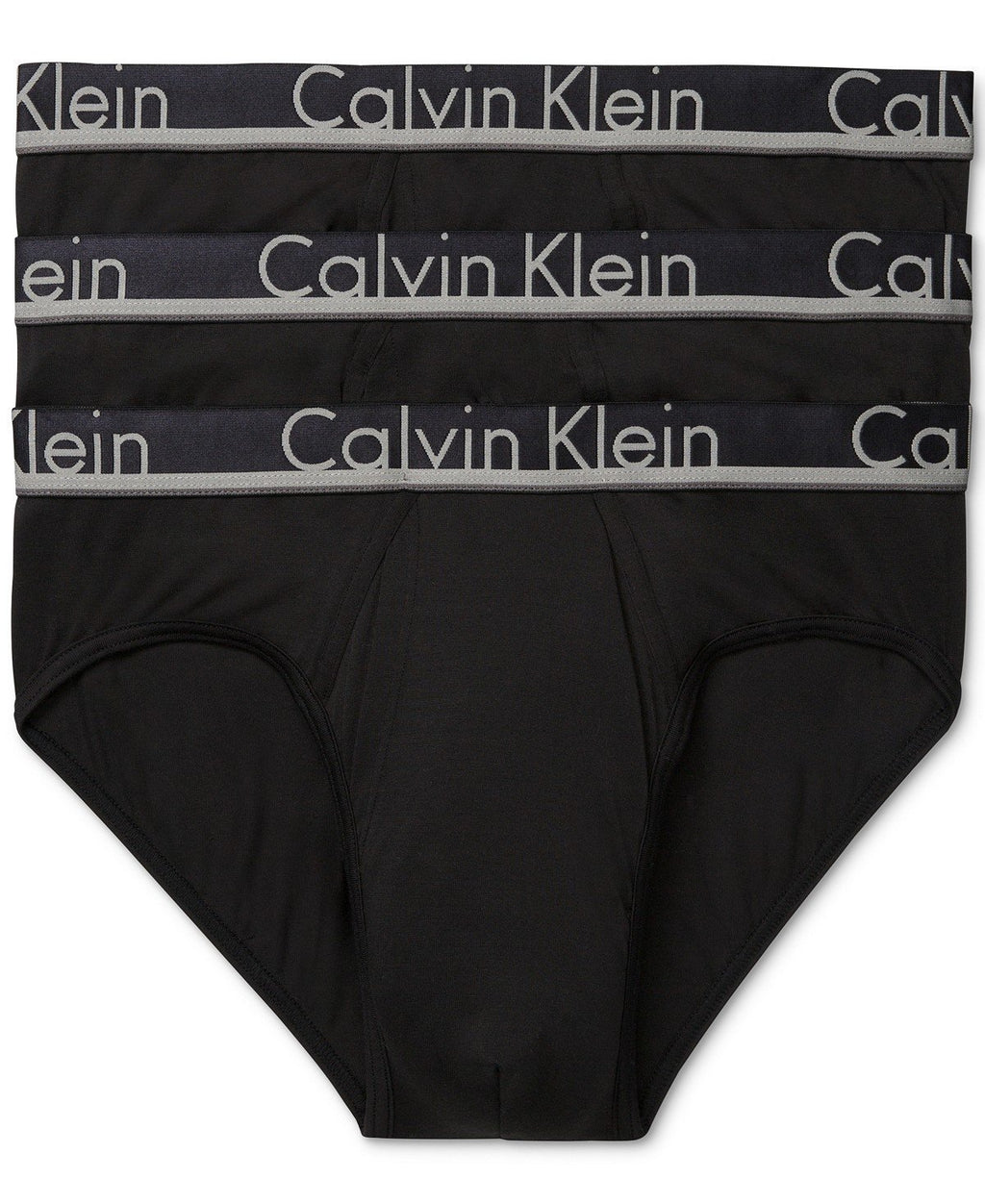 COMFORT MICROFIBER 3 PACK HIP BRIEF NB1359 - BLACK