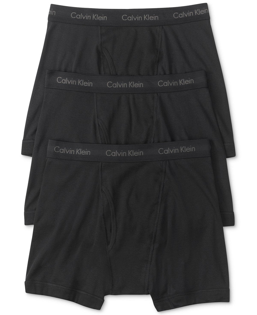 COTTON CLASSICS BOXER BRIEF 3 PACK NU3019 - BLACK