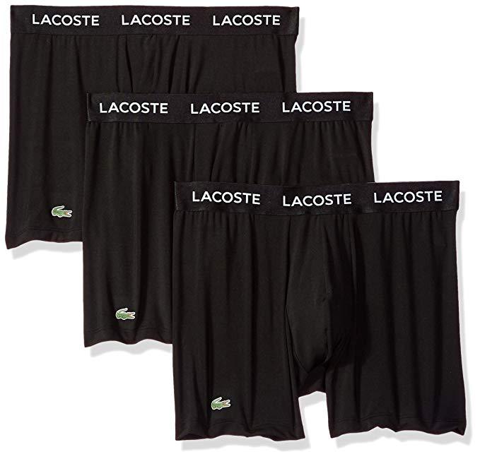 Men's 3 Pack SPORT Microfiber Boxer Brief - Black