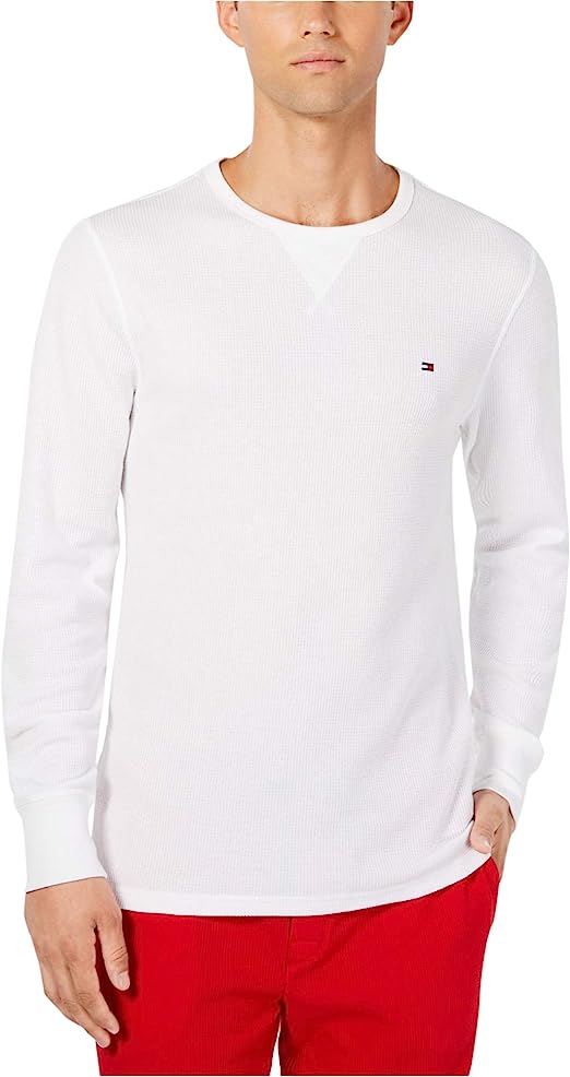 Tommy Hilfiger Men’s Thermal Long Sleeve Crew Neck Shirt