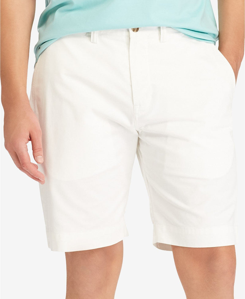 POLO RALPH LAUREN STRETCH CHINO SHORT - WHITE