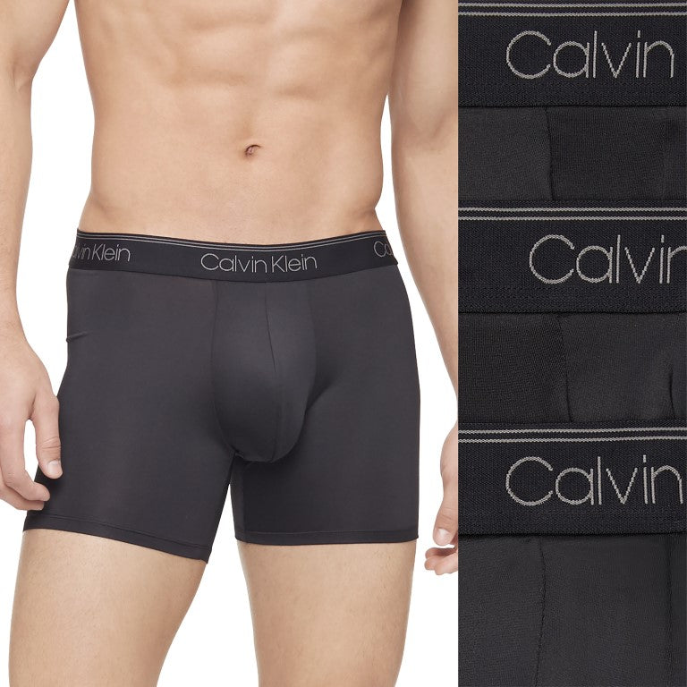 Calvin Klein Underwear Micro Stretch 3-Pack Boxer Briefs