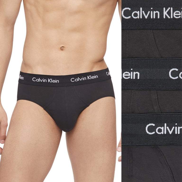 Calvin Klein Men's Classic Briefs 4-Pack U4000 Black Combo – HiPOP
