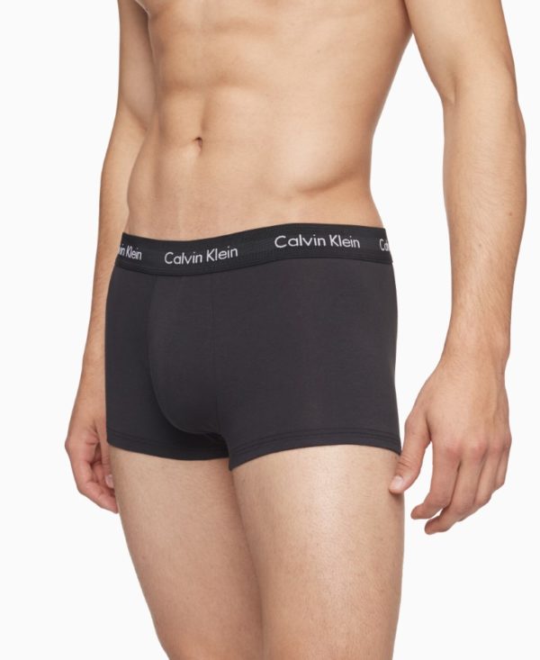 Calvin Klein Comfort Microfiber 3-Pack Trunk Black NB1360-001 - Free  Shipping at LASC