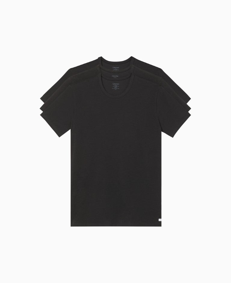 Calvin Klein Cotton Stretch 3-Pack Crewneck T-Shirt