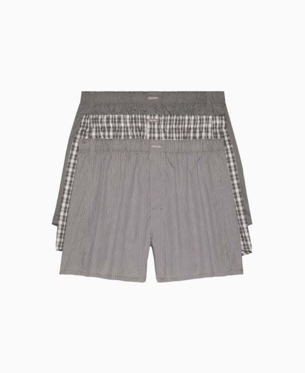 Calvin Klein Classics Woven Boxer 3 Pack