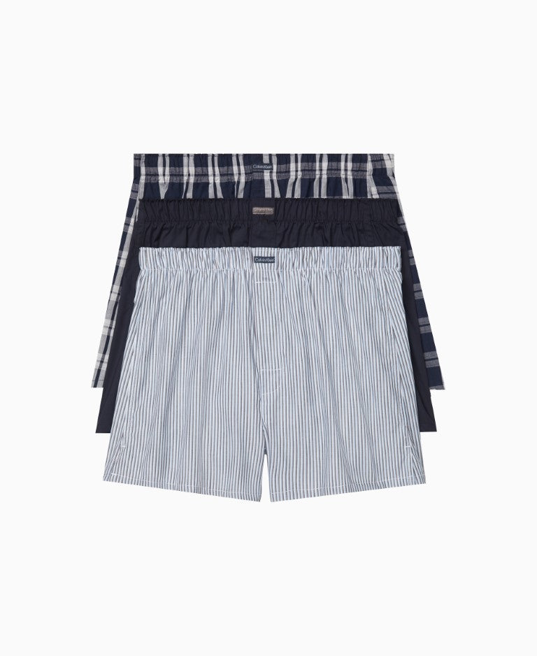 Calvin Klein Classics Woven Boxer 3 Pack