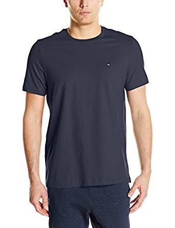 Tommy Hilfiger Short Sleeve Crew Neck Flag T-Shirt - Dark Navy