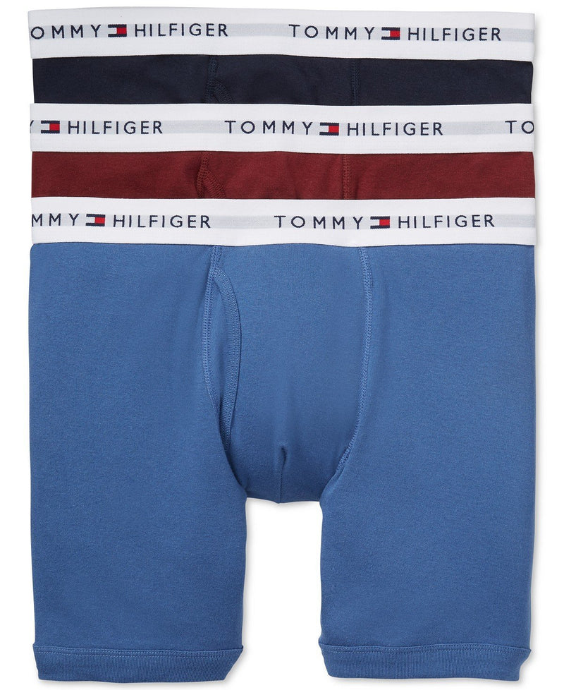 TOMMY HILFIGER COTTON BOXER BRIEF 3-PACK