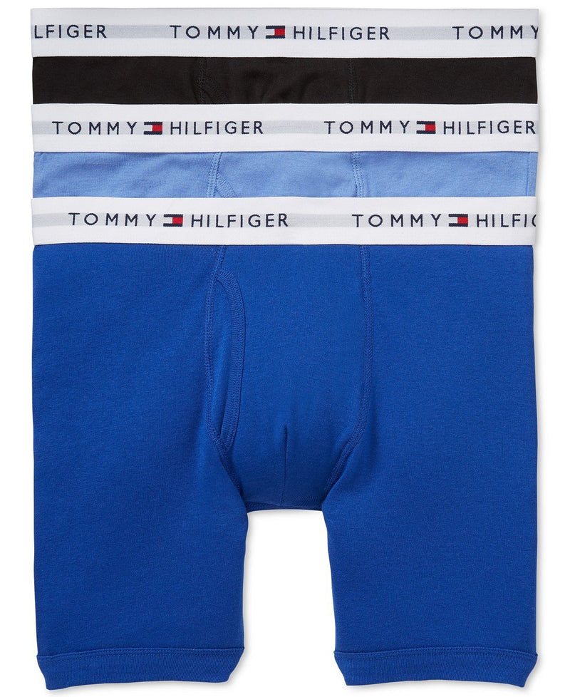 TOMMY HILFIGER COTTON BOXER BRIEF 3-PACK