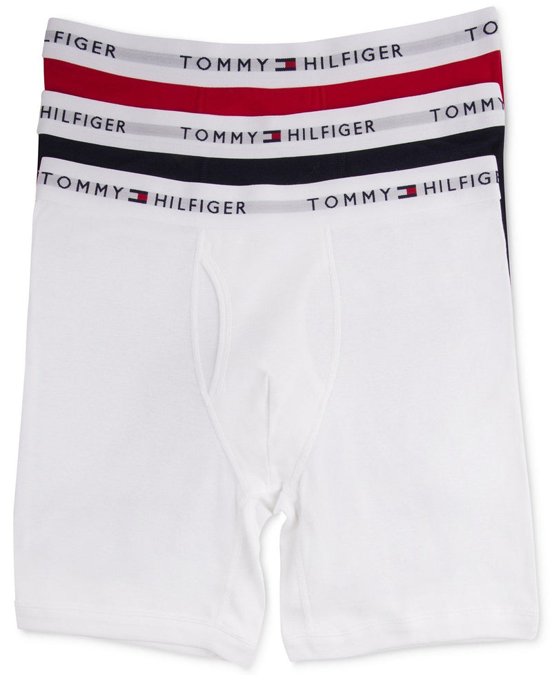 TOMMY HILFIGER COTTON BOXER BRIEF 3-PACK