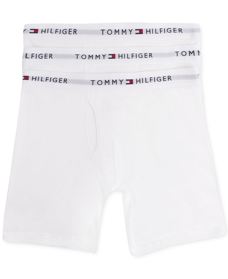 TOMMY HILFIGER COTTON BOXER BRIEF 3-PACK