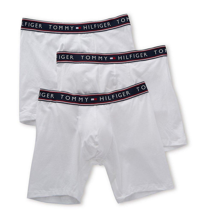 Tommy Hilfiger Cotton Classics Boxer Brief 3-Pack White 