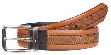 TOMMY HILFIGER FEATHER EDGE EMBOSS BELT