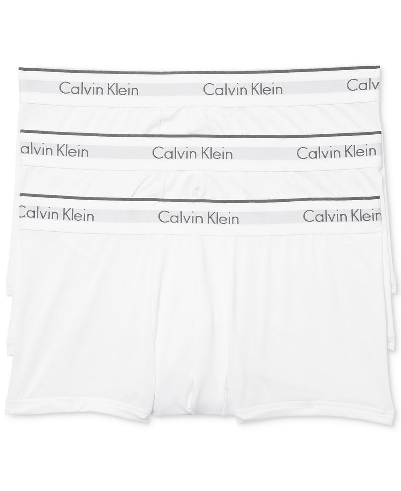 CALVIN KLEIN MICROFIBER STRETCH LOW RISE TRUNKS 3 PACK NB1289