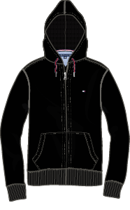 Tommy Hilfiger Men s Essential Solid Zip Hoodie Online Dungarees