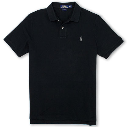 POLO RALPH LAUREN MEN SLIM MESH POLO SHIRT