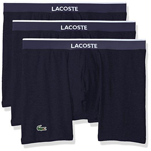 LACOSTE 3-PACK COTTON STRETCH TRUNK