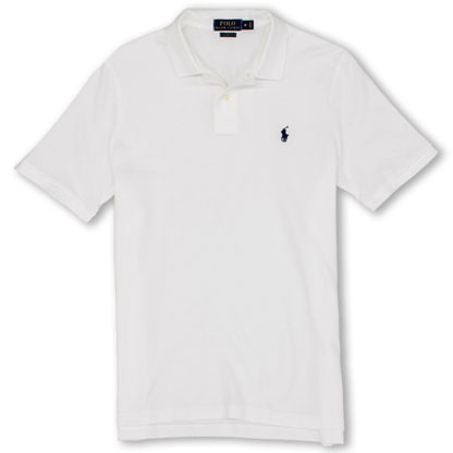 POLO RALPH LAUREN MEN SLIM MESH POLO SHIRT